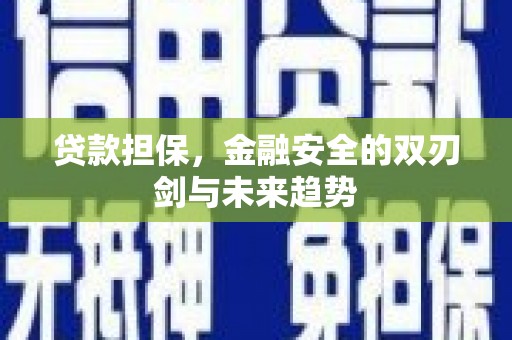 三原贷款担保，金融安全的双刃剑与未来趋势