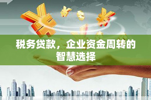 三原税务贷款，企业资金周转的智慧选择