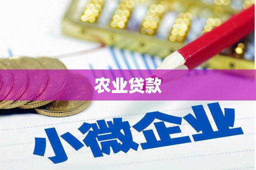 三原农业贷款
