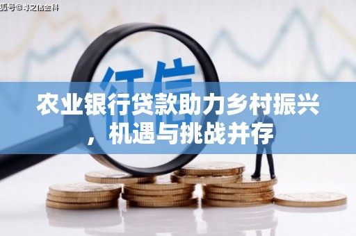 三原农业银行贷款助力乡村振兴，机遇与挑战并存